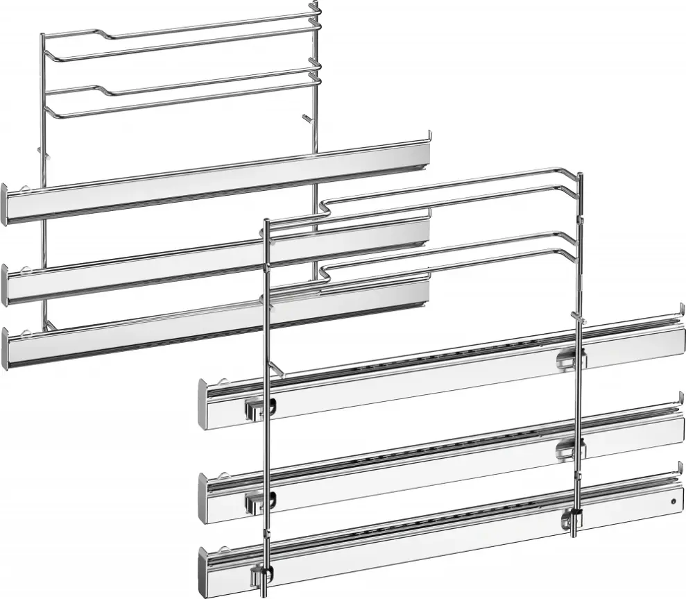 Bosch HEZ638D30 Sütősín Full extension rails, 3-level Fő kép