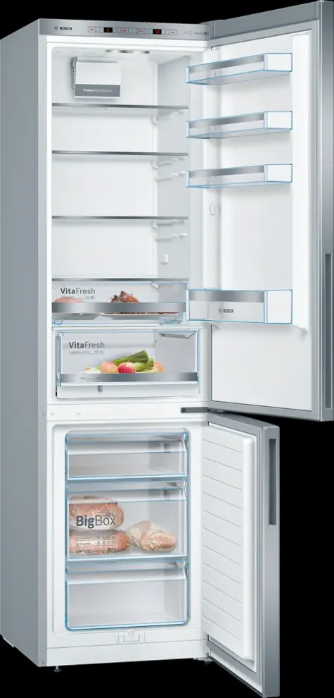 Bosch KGE394LCA alulfagyasztós hűtőszekrény kép 6