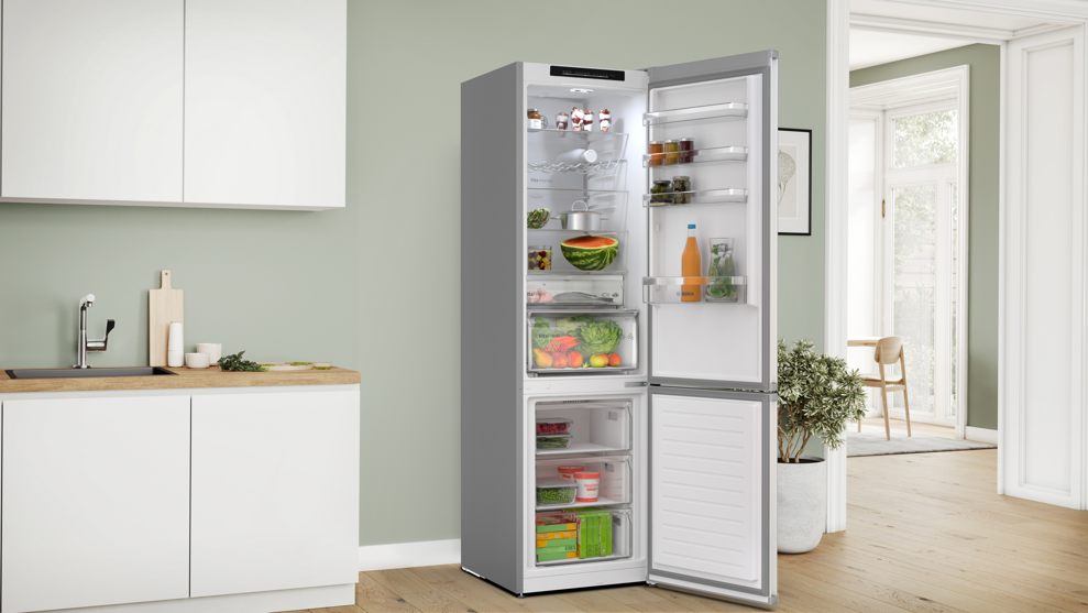 Bosch KGN392I2F alulfagyasztós hűtőszekrény kép 19