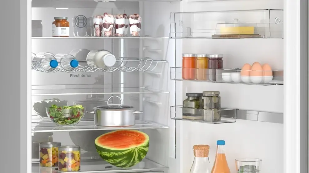 Bosch KGN49AIBT alulfagyasztós hűtőszekrény kép 2