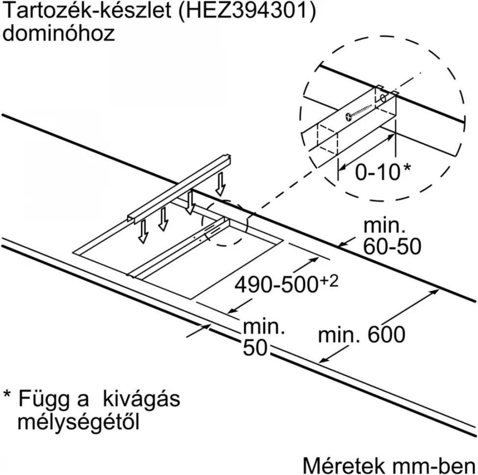Bosch PIB375FB1E beépíthető dominó főzőlap kép 14