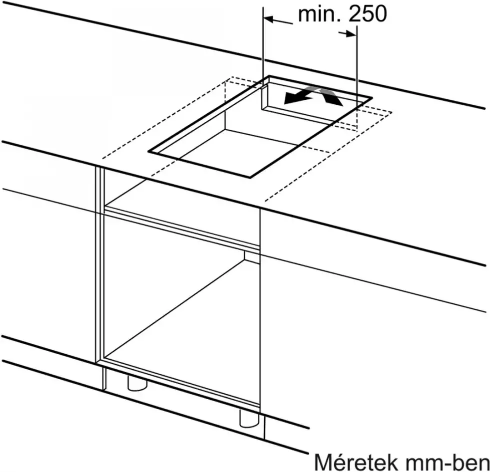 Bosch PIB375FB1E beépíthető dominó főzőlap kép 6