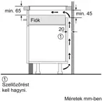 Bosch PVS645HB1E Indukciós főzőlap kép 11