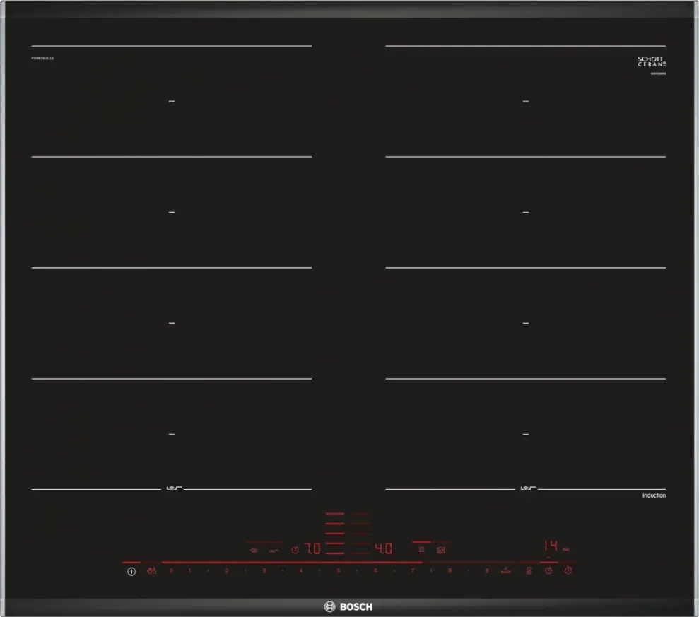 Bosch PXX675DC1E beépíthető indukciós főzőlap Fő kép