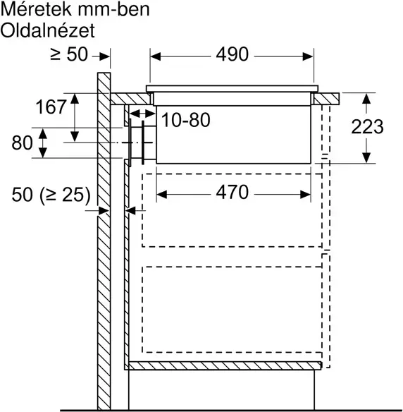 Bosch PXX875D67E Beépíthető Indukciós Főzőlap kép 12