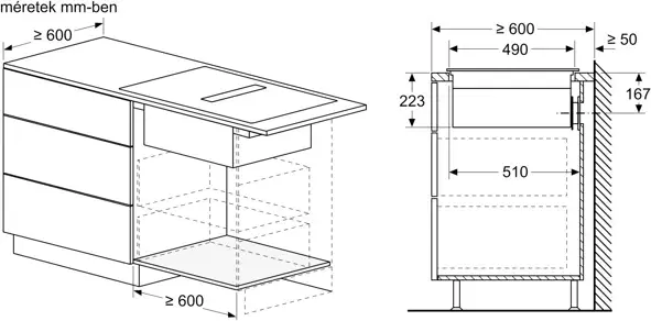 Bosch PXX875D67E Beépíthető Indukciós Főzőlap kép 9