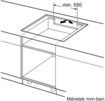 Bosch PXY875DW4E Beépíthető Indukciós Főzőlap kép 8