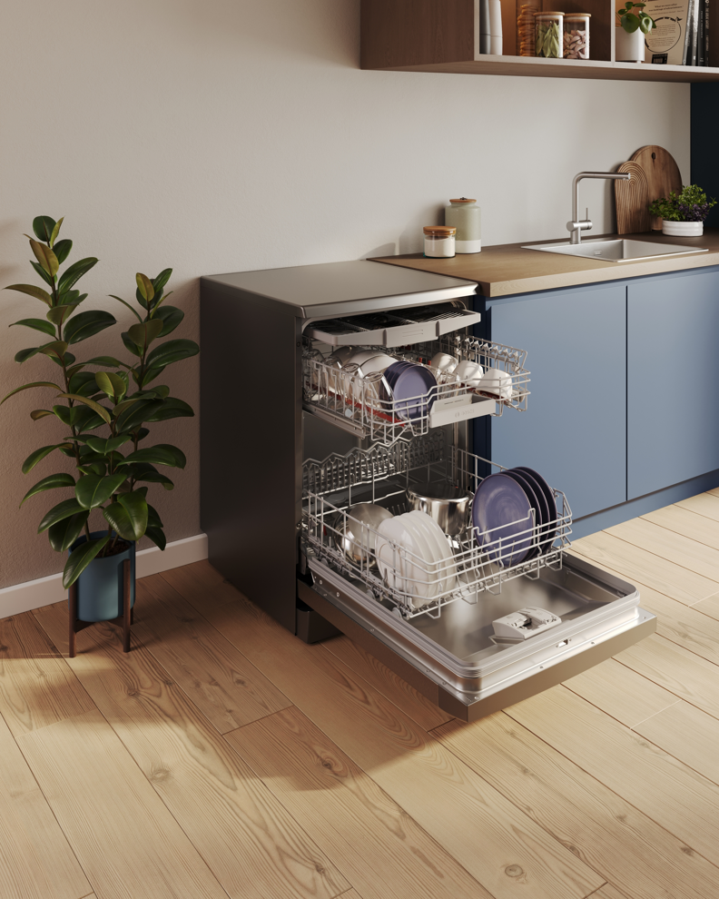 Bosch SMS6ECC12E Szabadonálló mosogatógép kép 4