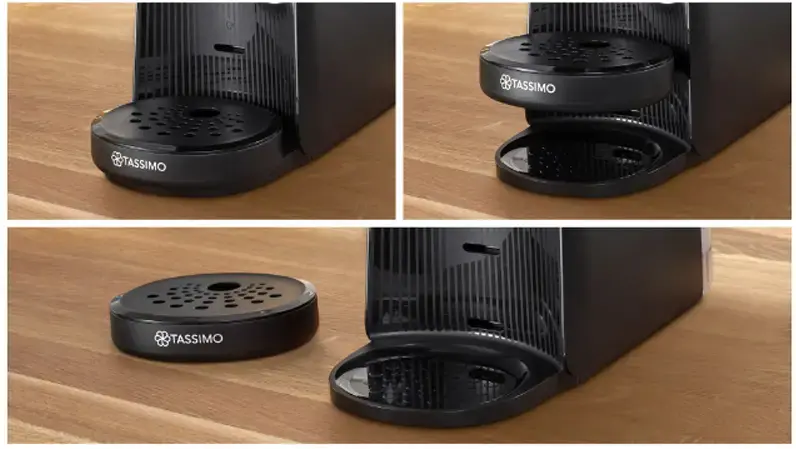 Bosch TAS162E Tassimo Finesse kapszulás kávéfőző (fekete) kép 6