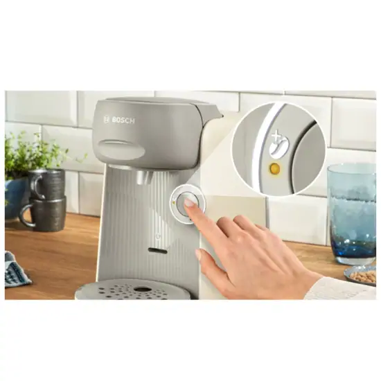 Bosch TAS167P Tassimo Finesse kapszulás kávéfőző (krém) kép 3