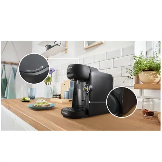 Bosch TAS16B2 Tassimo Finesse kapszulás kávéfőző (fekete) kép 2