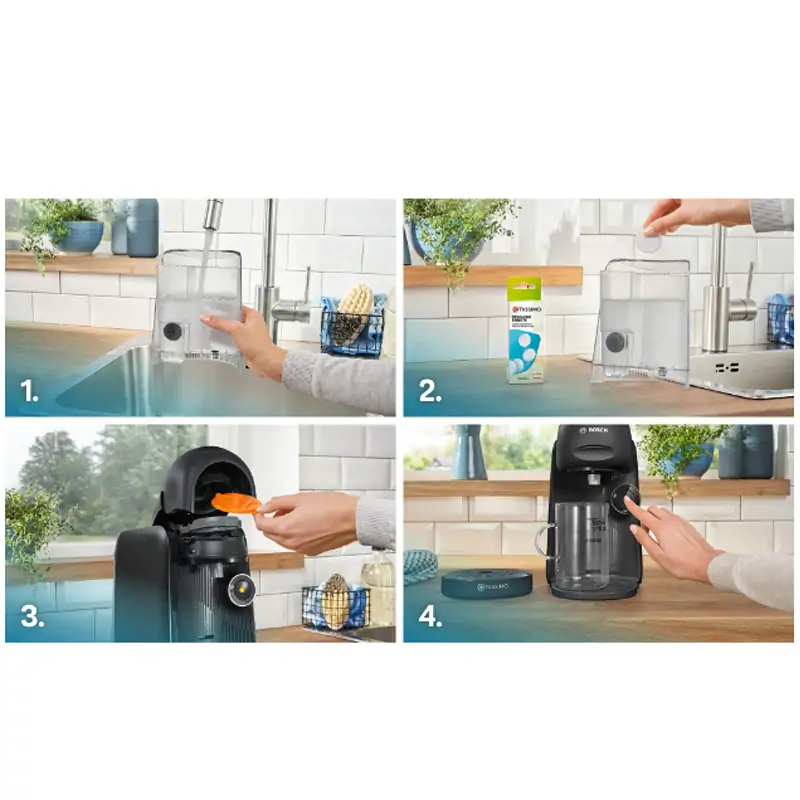 Bosch TAS16B2 Tassimo Finesse kapszulás kávéfőző (fekete) kép 8