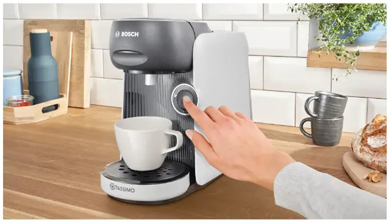 Bosch TAS16B4 Tassimo Finesse kapszulás kávéfőző (fehér) kép 2