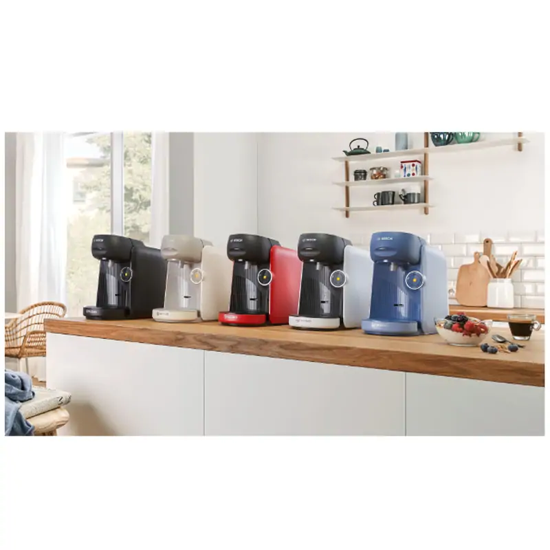 Bosch TAS16B5 Tassimo Finesse kapszulás kávéfőző (kék) kép 10