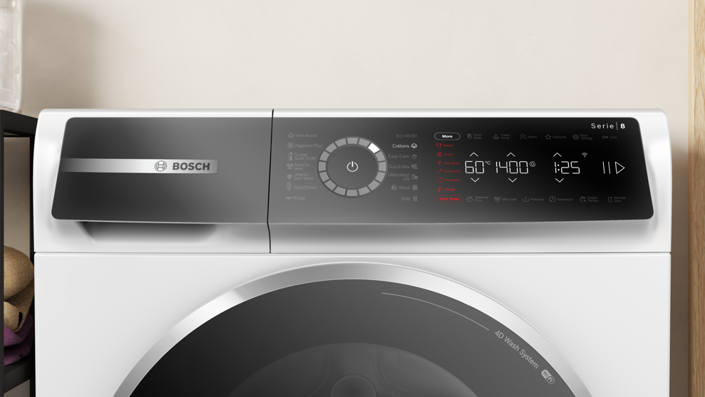 Bosch WGB25403BY Elöltöltős mosógép kép 15