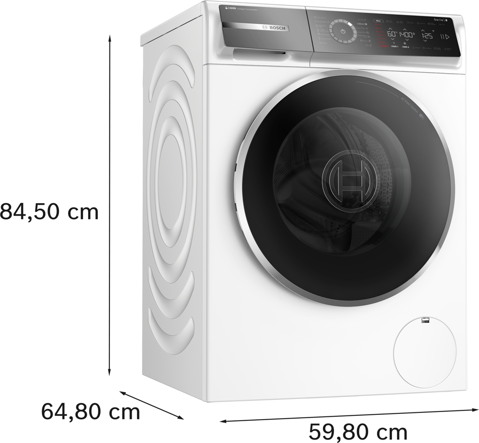 Bosch WGB254A3BY Elöltöltős mosógép kép 21