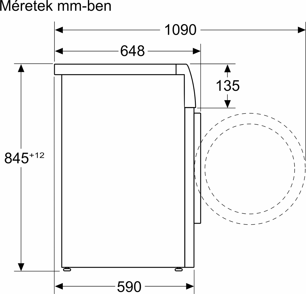 Bosch WGB25692BY Elöltöltős mosógép kép 12
