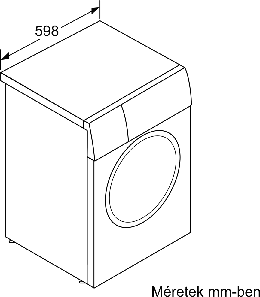 Bosch WGB256A6BY Elöltöltős mosógép kép 17