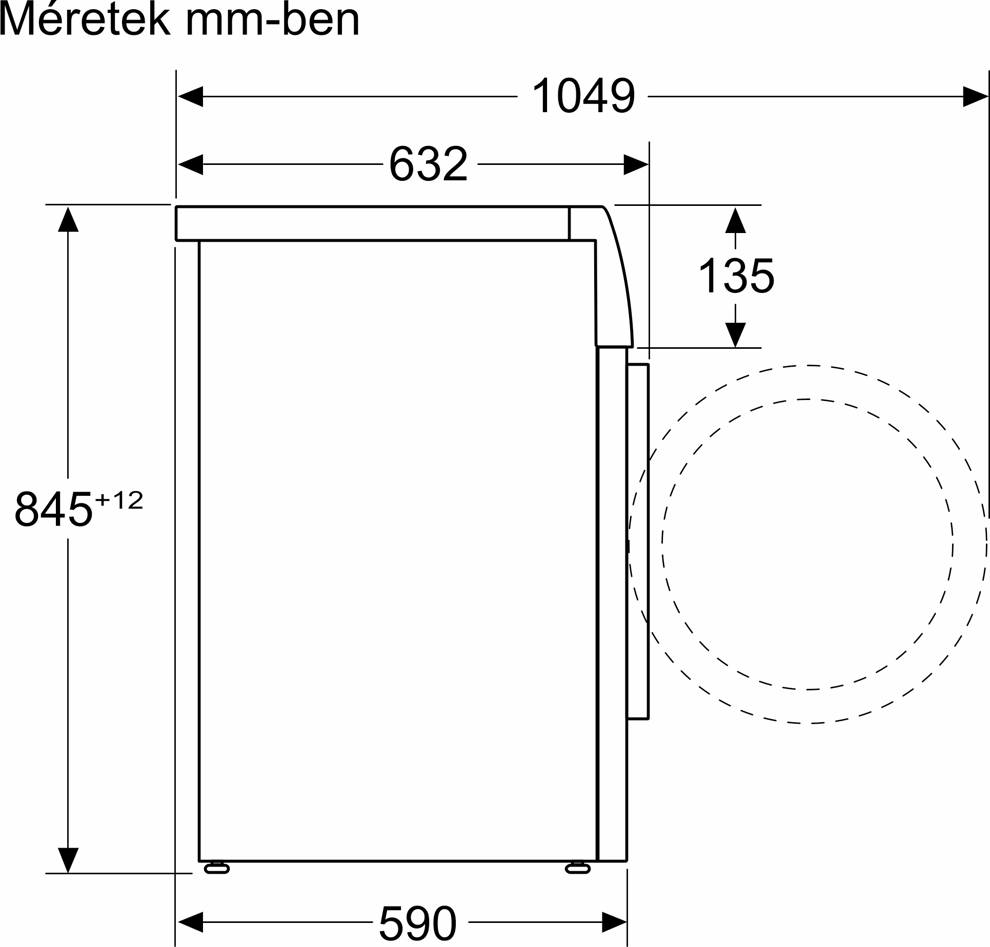 Bosch WGJ25401BY Elöltöltős mosógép kép 14