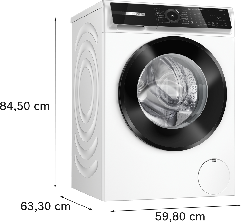 Bosch WGN26400BY Elöltöltős mosógép kép 8