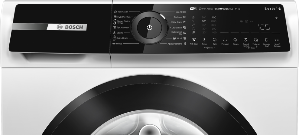 Bosch WGN26400BY Elöltöltős mosógép kép 9