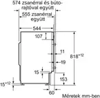 Bosch WIW28542EU BEÉPÍTHETŐ MOSÓGÉP kép 7