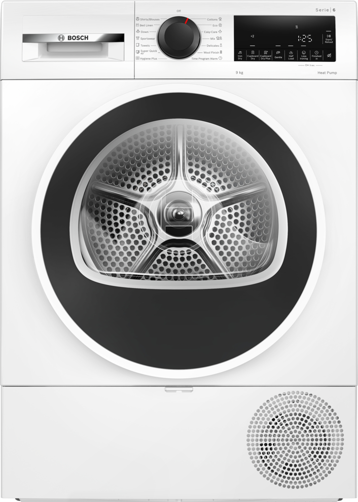 Bosch WQG243DMBY Hőszivattyús kondenzációs szárítógép Fő kép