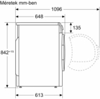 Bosch WQJ24200BY Hőszivattyús szárítógép kép 13