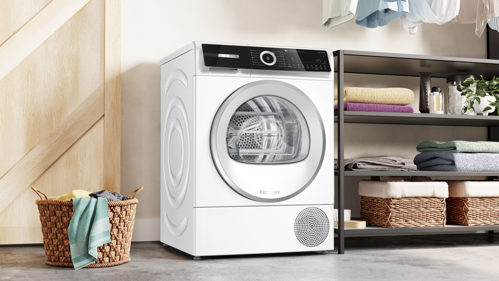 Bosch WQN246D9BY Hőszivattyús kondenzációs szárítógép kép 16