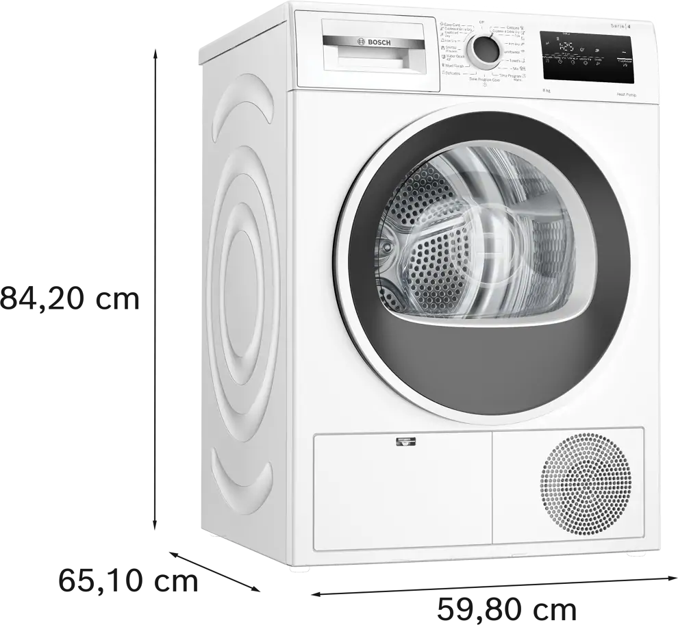 Bosch WTH83256BY hőszivattyús szárítógép kép 6