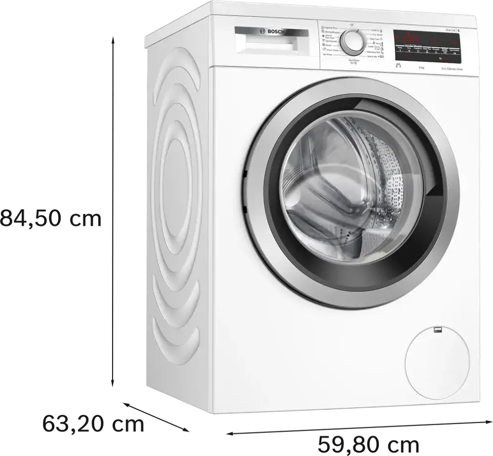 Bosch WUU28T62BY elöltöltős mosógép kép 5