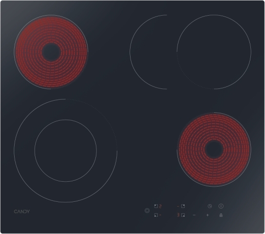 Candy CEH6DXECTT/1 beépíthető kerámia főzőlap kép 2