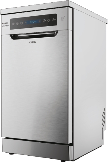 Candy CF0C7SB0FX szabadonálló keskeny mosogatógép kép 10