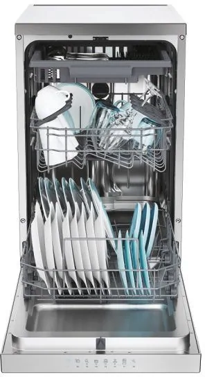 Candy CF1C7SB1FX szabadonálló keskeny mosogatógép kép 2