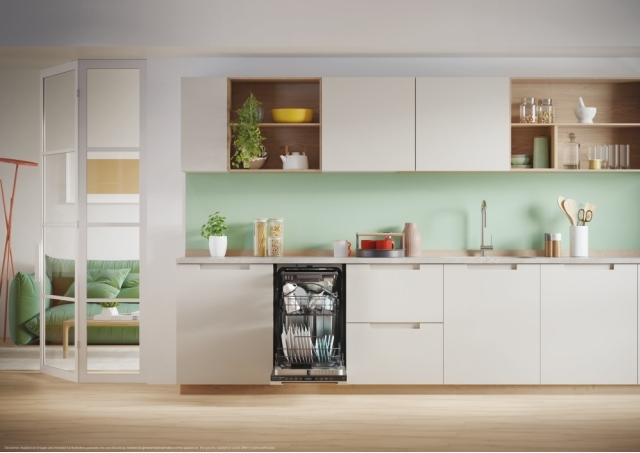 Candy CI1C7SB1FA1 beépíthető keskeny mosogatógép kép 11