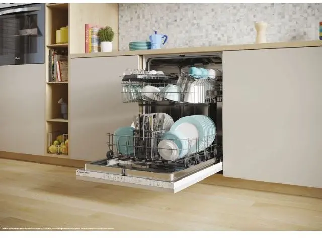 Candy CI3E6L0W beépíthető mosogatógép kép 8