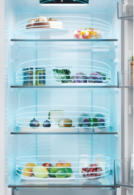 Candy CNCQ2T518EX alulfagyasztós hűtőszekrény kép 17