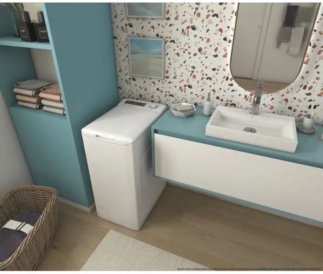 Candy CSTG282D2/1-S felültöltős mosógép kép 8