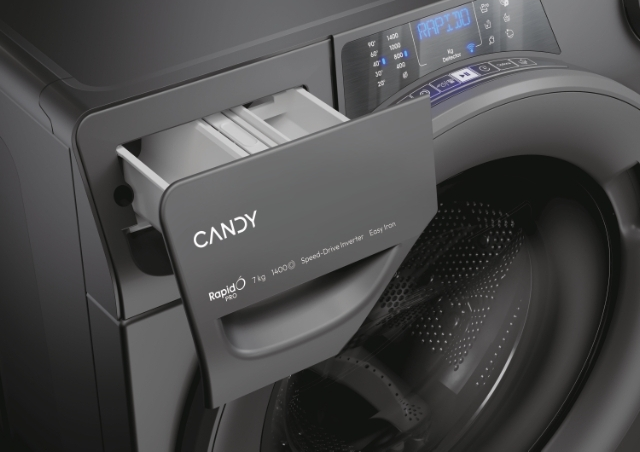 Candy RP4 476BWMRR/1-S elöltöltős keskeny mosógép kép 5