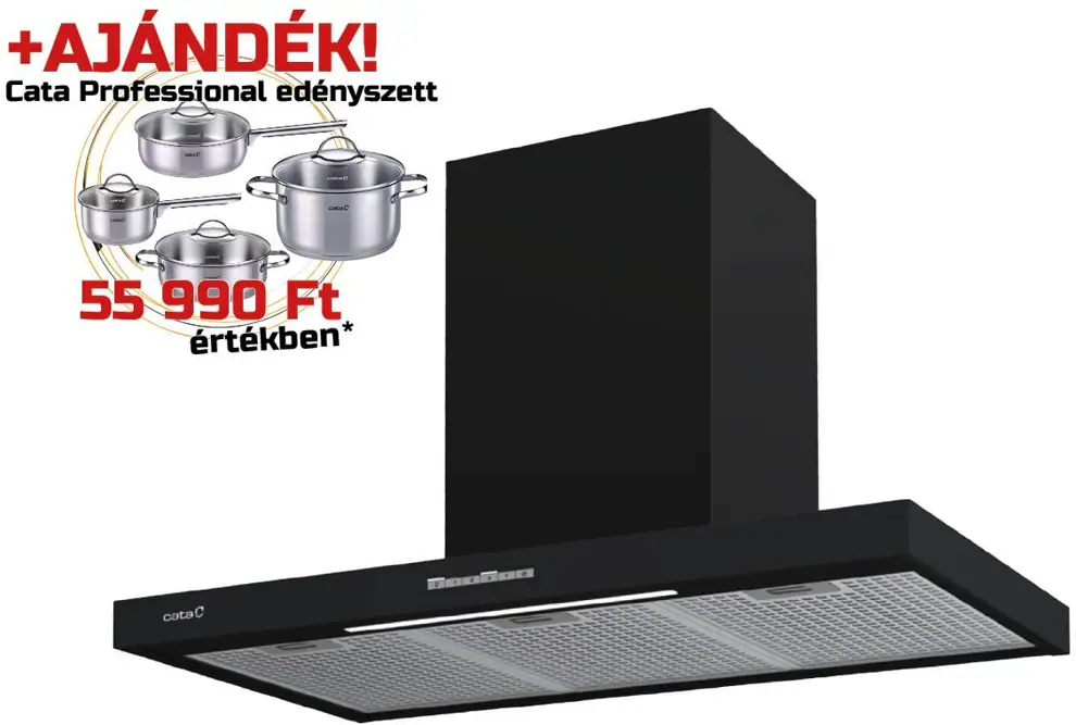 Cata SYGMA 9010 BK ! kürtős páraelszívó Fő kép