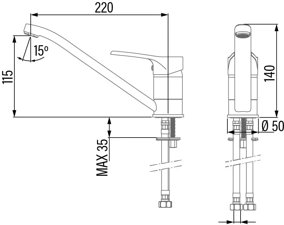 Cata CBB/D - ÚJ! Csaptelepek kép 2
