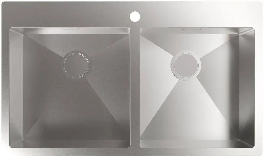 Cata CBS-2 40-40 R10 Rozsdamentes mosogatótálcák Fő kép