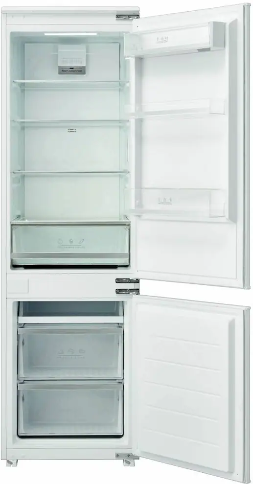 Cata CI-54177 NF ! beépíthető alulfagyasztós hűtőszekrény kép 2