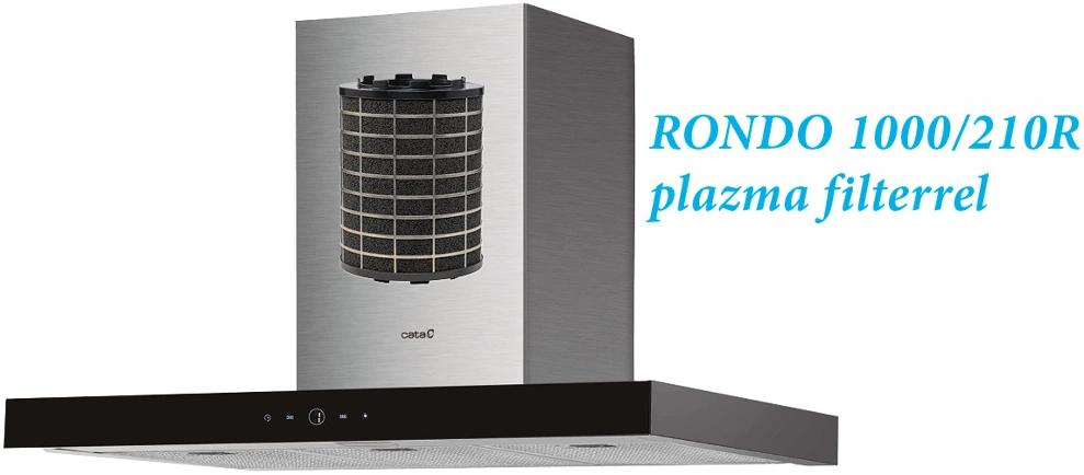 Cata LEGEND 9000 XGBK + RONDO 1000/210 R - ÚJ! kürtős páraelszívó Fő kép