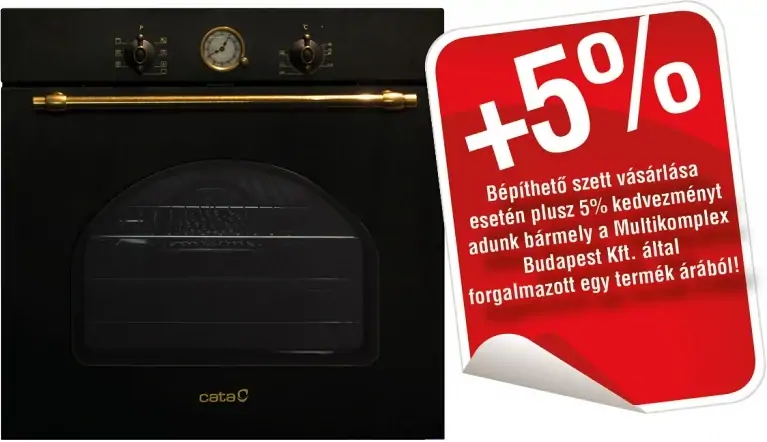 Cata MRA-7108 BK beépíthető önálló sütő Fő kép