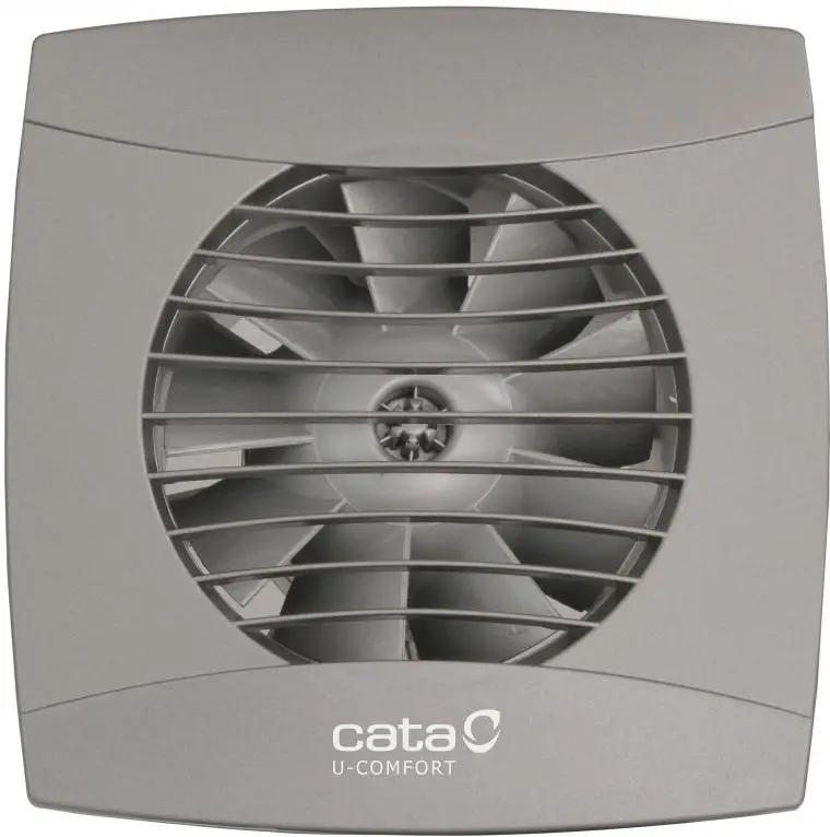 Cata UC-10 Timer Silver Fürdőszoba és mellékhelyiség szellőztető ventilátorok Fő kép