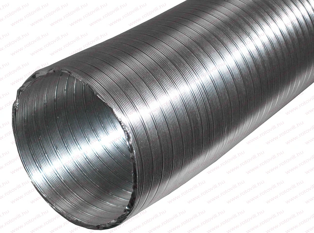 Cső Légtechnikai cső flexibilis alu (félmerev)-5 Légtechnikai csövek, elemek és idomok (Webshop) Fő kép