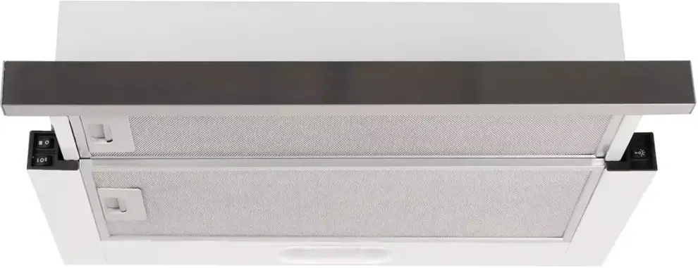 Davoline ECO W-IX D 60 fehér/inox - ÚJ! kihúzható páraelszívó Fő kép