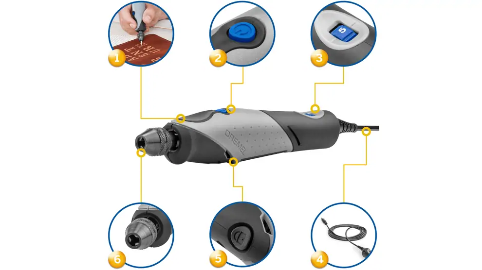 Dremel F0132050JM Stylo+ multifunkciós esztergáló szerszám 2050-15 kép 3