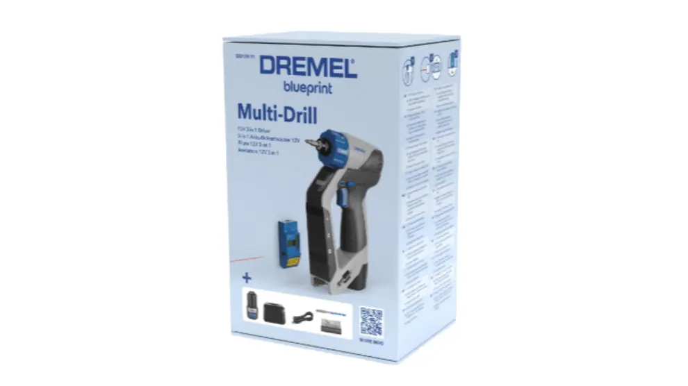 Dremel F013DD12JA Blueprint multifukcionális fúró-csavarozó, detektor és szintező DD12V-S1 kép 4
